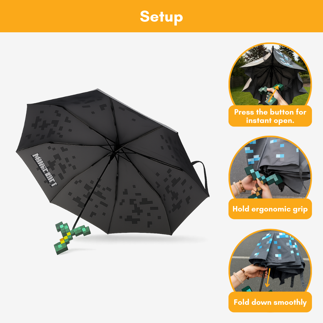 MineShield™ Umbrella – Adventure-Ready Rain Guard