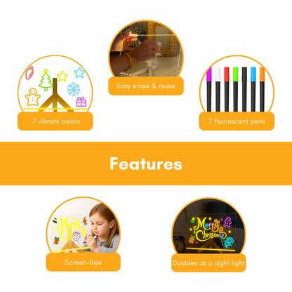 SparkBoard™ - LED Acrylic Drawing Pad