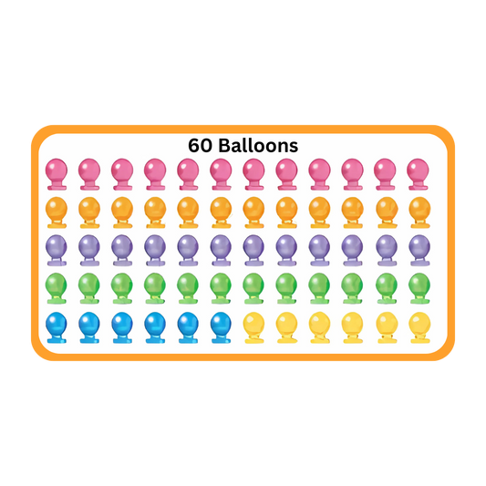 60 Extra Balloons