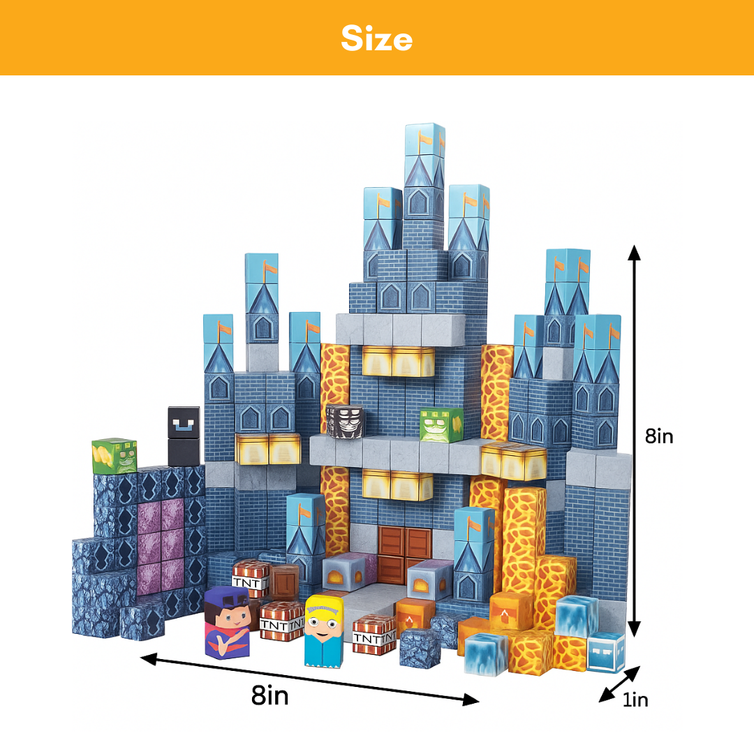 CubeQuest™ - Creative Magnetic Cube Set