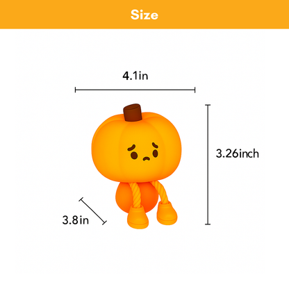 SpookyGlow™ - Soft Silicone Pumpkin Lamp