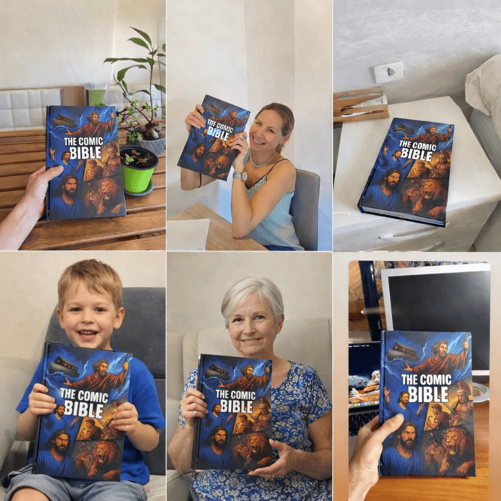 The Comic Bible™ – Bible Stories for Kids & Families (Full Testament Edition)