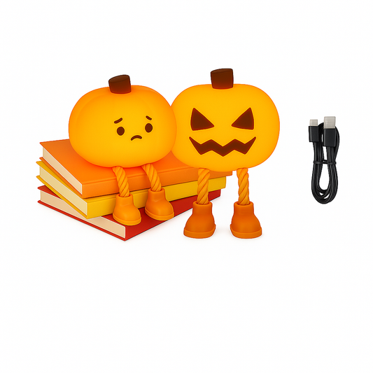 SpookyGlow™ - Soft Silicone Pumpkin Lamp