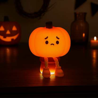 SpookyGlow™ - Soft Silicone Pumpkin Lamp